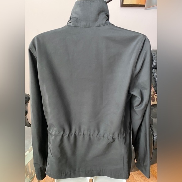 LAUREN Ralph Lauren golden logo branded hardware coat jacket black Sz US S - Picture 5 of 17